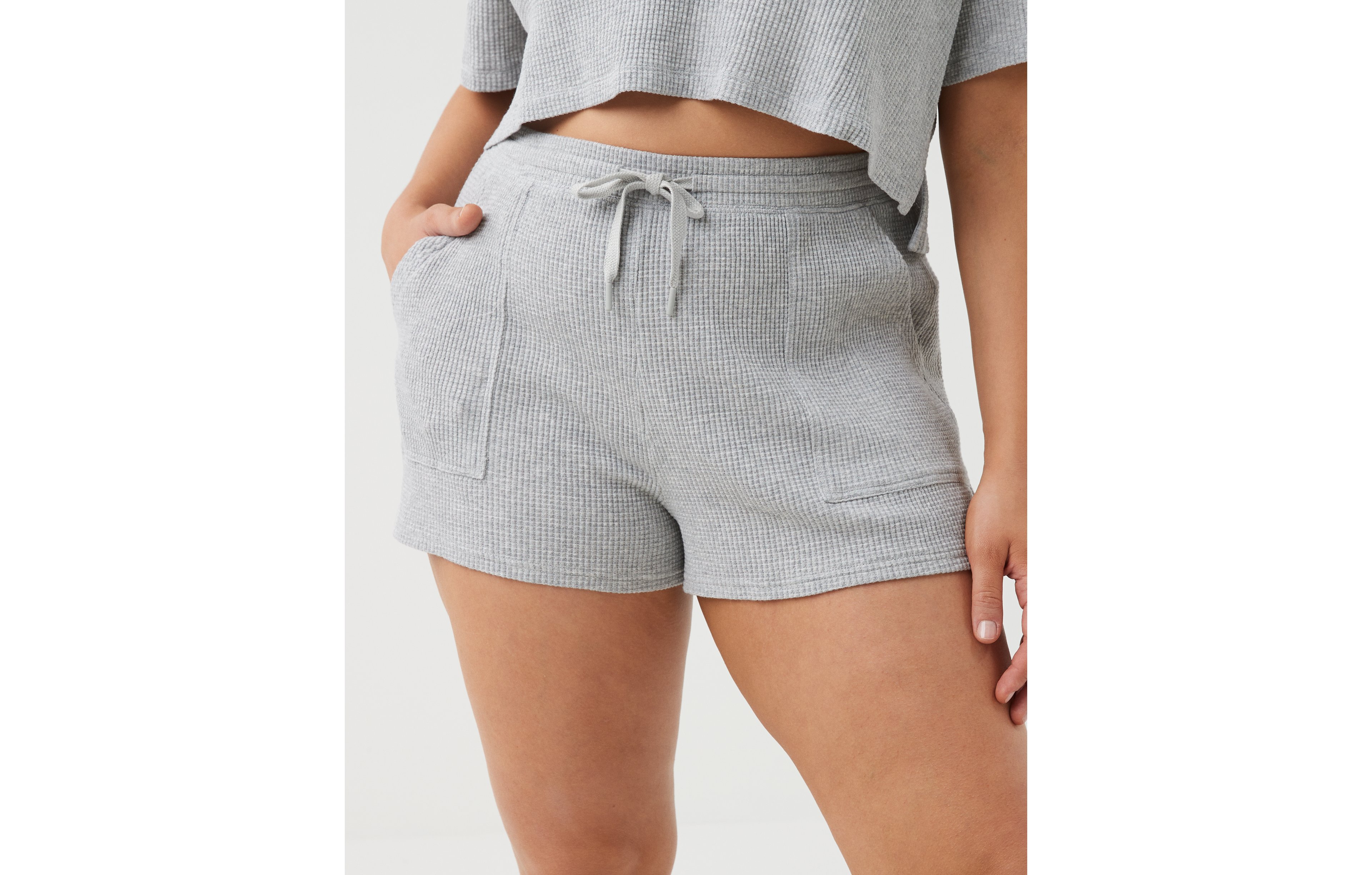 OFFLINE By Aerie Wow! Waffle High Waisted Short