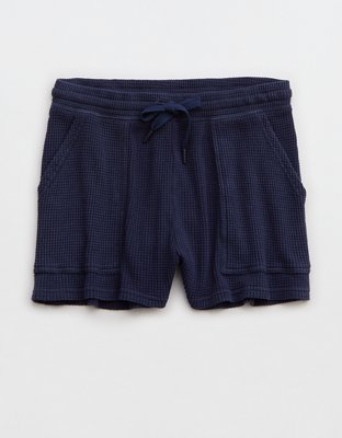OFFLINE By Aerie Wow! Waffle High Waisted Shorts