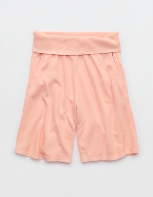 OFFLINE By Aerie Keep It 100 Terry Foldover Long Short