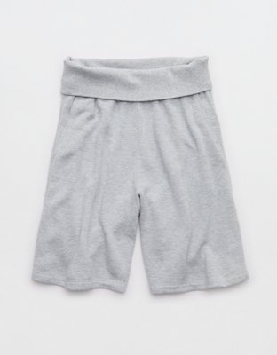 OFFLINE By Aerie Keep It 100 Terry Foldover Long Short