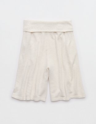 OFFLINE By Aerie Keep It 100 Terry Foldover Long Short