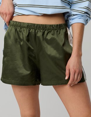 OFFLINE By Aerie Satin Track Short from American Eagle - $31.46