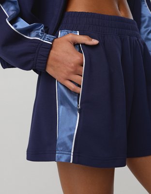 OFFLINE By Aerie Chill Up Satin Track Short