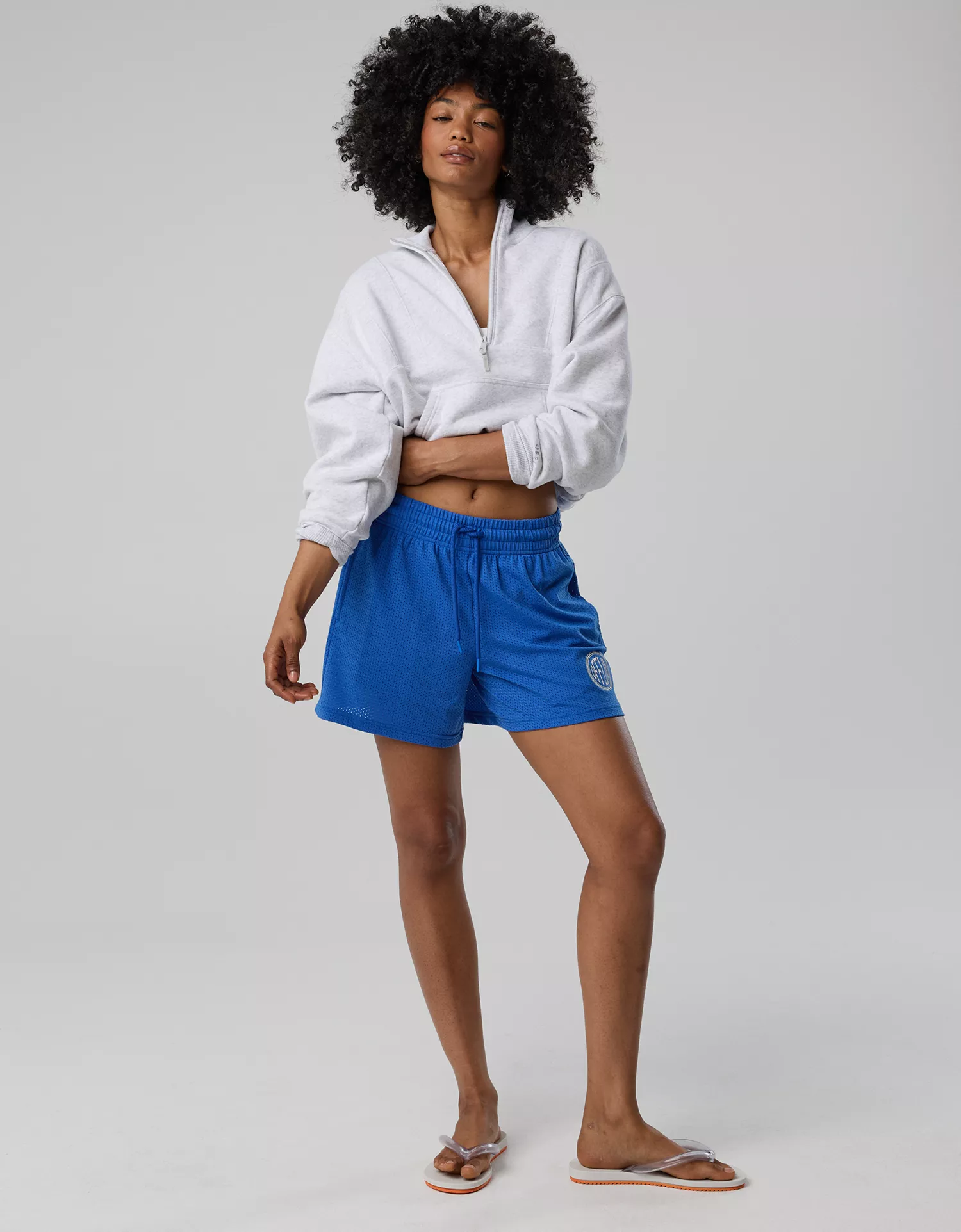 OFFLINE By Aerie Mesh Basketball Short - thumbnail 6