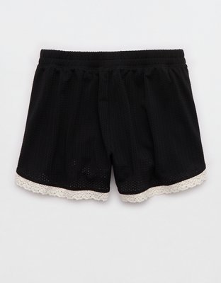 OFFLINE By Aerie Mesh Lace Short