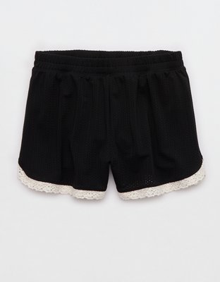 OFFLINE By Aerie Mesh Lace Short