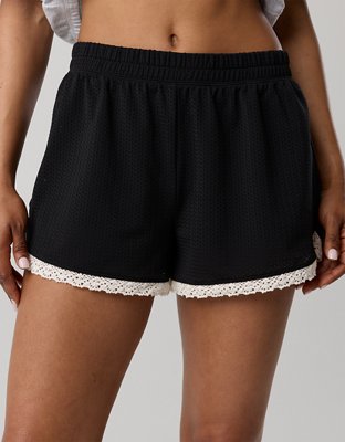 OFFLINE By Aerie Mesh Lace Short | OFFLINE
