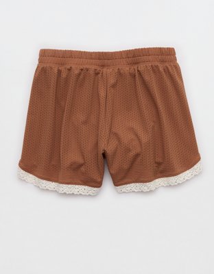 OFFLINE By Aerie Mesh Lace Short