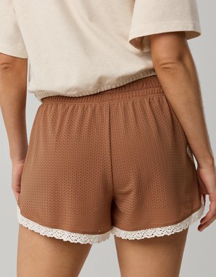 OFFLINE By Aerie Mesh Lace Short