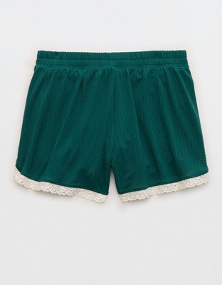 OFFLINE By Aerie Mesh Lace Short