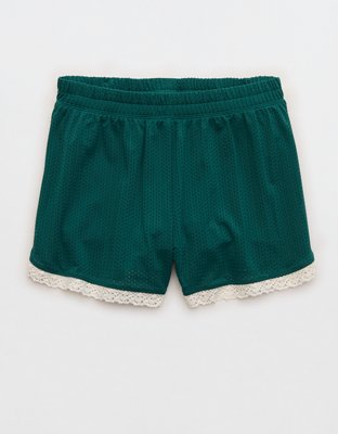 OFFLINE By Aerie Mesh Lace Short