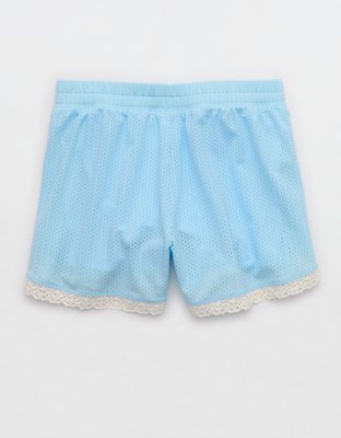 OFFLINE By Aerie Mesh Lace Short