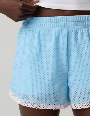 OFFLINE By Aerie Mesh Lace Short from American Eagle - $34.96