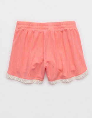 OFFLINE By Aerie Mesh Lace Short