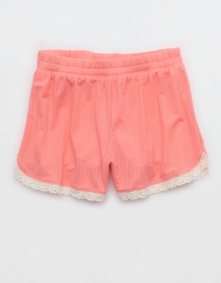 OFFLINE By Aerie Mesh Lace Short