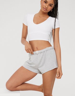 aerie I'm literally obsessed with these shorts and the top!! Its so