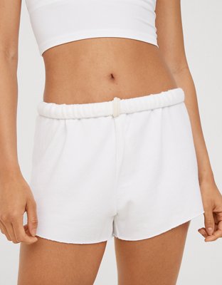 Aerie High Waisted LumberJane Fleece Short