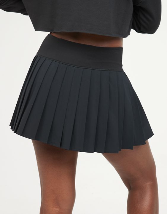 OFFLINE By Aerie Nylon Pleated Tennis Skirt