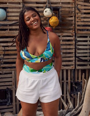 OFFLINE By Aerie Summer Lights Terry Short