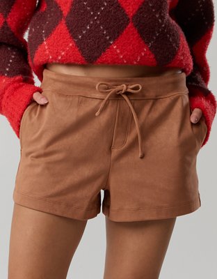 Женские шорты Offline By Aerie Faux Suede, цвет: Horizon — фото 5