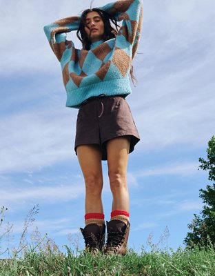 OFFLINE By Aerie Faux Suede Short
