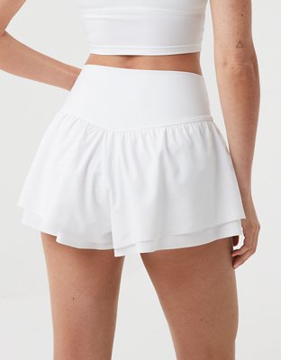Женские брюки Aerie OFFLINE By Aerie Real Me Ruched Flowy Short — фото 2