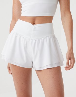 OFFLINE By Aerie Real Me Ruched Flowy Short