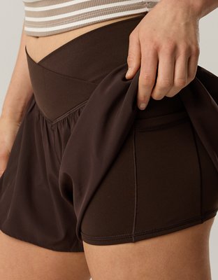 OFFLINE By Aerie Real Me Crossover Flowy Short