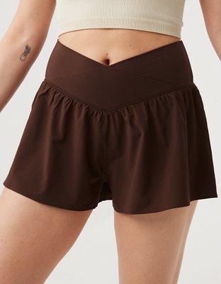 Aerie Crossover Short Dupes Pink Size M - $10 (56% Off Retail) - From Maddy
