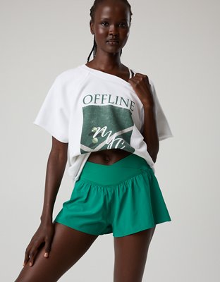 OFFLINE By Aerie Real Me Crossover Flowy Short