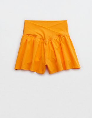 crossover flowy shorts