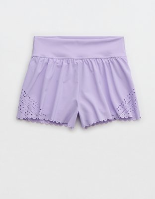 Женские брюки Aerie OFFLINE By Aerie Goals Lasercut Running Short — фото 3