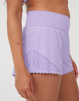 Женские брюки Aerie OFFLINE By Aerie Goals Lasercut Running Short — фото 5