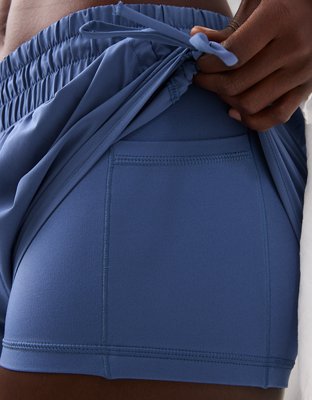 Женские брюки Aerie OFFLINE By Aerie Ruched Hot Stuff Short — фото 5