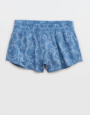 Ae x Aerie Match Made In Denim Smiley Hot Stuff Short