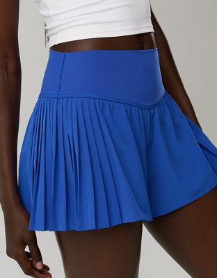 OFFLINE By Aerie Real Me Pleated Flowy Short