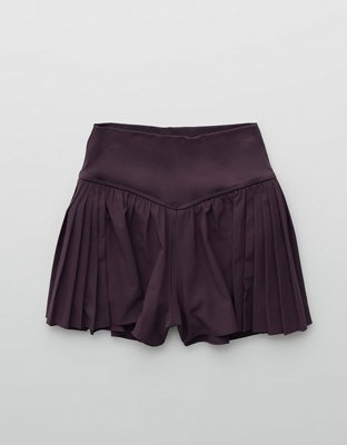 OFFLINE By Aerie Real Me Pleated Flowy Short