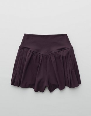 OFFLINE By Aerie Real Me Pleated Flowy Short