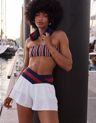 Jupe Plissée Noire OFFLINE By Aerie Avec Short Intégré - Taille XL - Parfait état