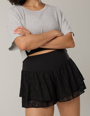 OFFLINE By Aerie Real Me Lace Flowy Short