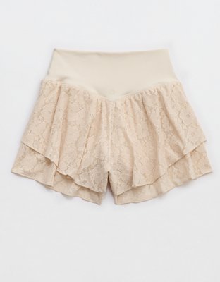 OFFLINE By Aerie Real Me Lace Flowy Short