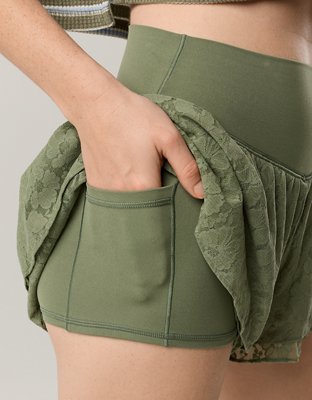 OFFLINE By Aerie Real Me Lace Flowy Short