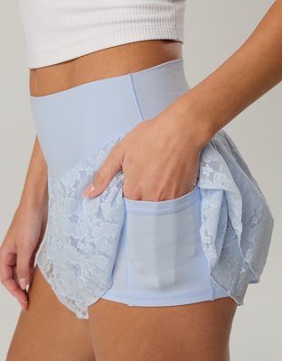 OFFLINE By Aerie Real Me Lace Flowy Short