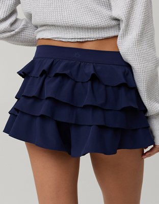 OFFLINE By Aerie Real Me Ruffle Flirty Short