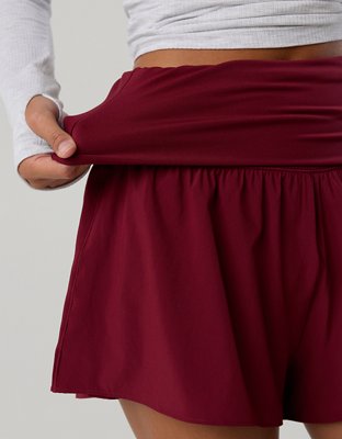 OFFLINE By Aerie Real Me Foldover Flowy Short