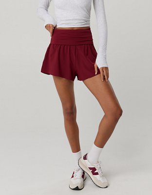 OFFLINE By Aerie Real Me Foldover Flowy Short