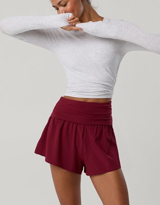 OFFLINE By Aerie Real Me Foldover Flowy Short