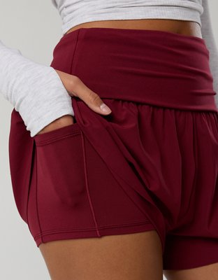 OFFLINE By Aerie Real Me Foldover Flowy Short