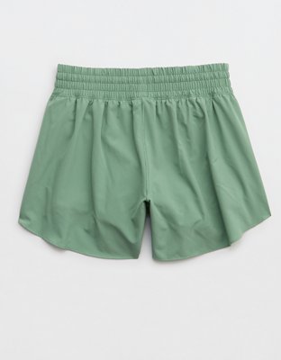 OFFLINE By Aerie High Waisted 3" Butterfly Hem Hot Stuff Short