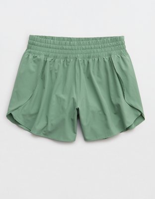 OFFLINE By Aerie High Waisted 3" Butterfly Hem Hot Stuff Short